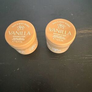 Bath & Body Works Vanilla Lip Mask-Set of 2 sealed